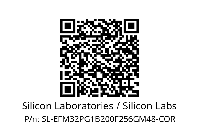   Silicon Laboratories / Silicon Labs SL-EFM32PG1B200F256GM48-COR