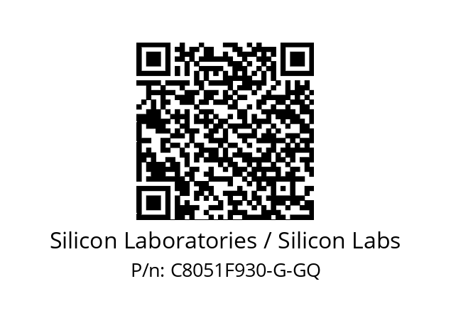   Silicon Laboratories / Silicon Labs C8051F930-G-GQ