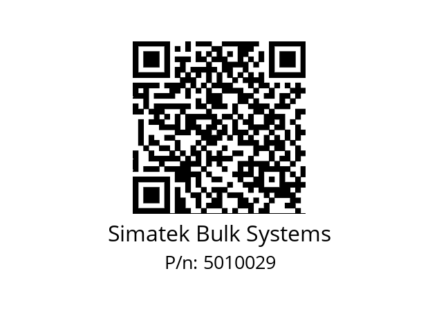   Simatek Bulk Systems 5010029