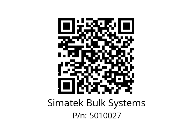   Simatek Bulk Systems 5010027