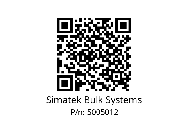   Simatek Bulk Systems 5005012