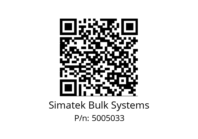   Simatek Bulk Systems 5005033