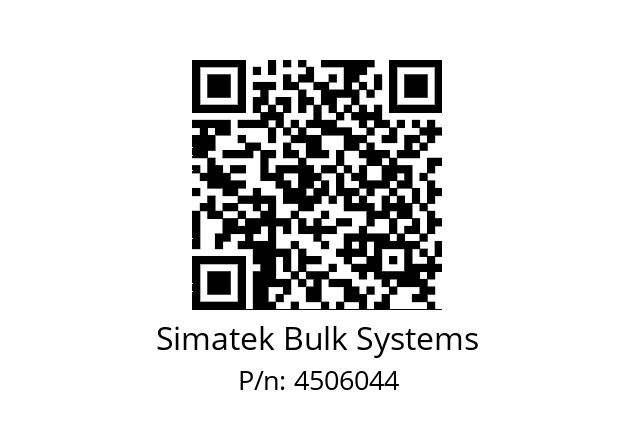   Simatek Bulk Systems 4506044