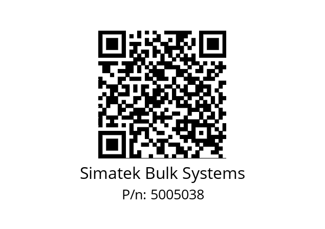   Simatek Bulk Systems 5005038