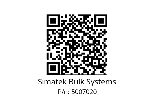   Simatek Bulk Systems 5007020