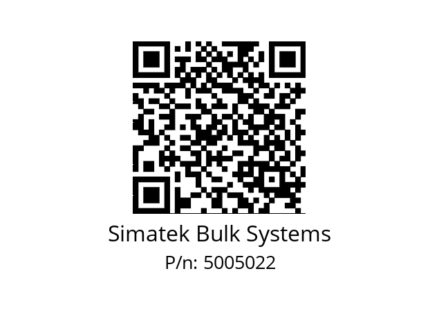   Simatek Bulk Systems 5005022