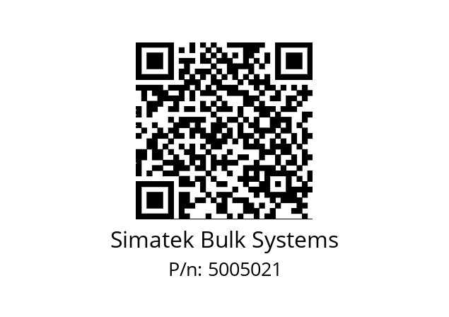   Simatek Bulk Systems 5005021