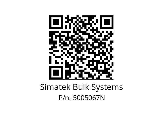   Simatek Bulk Systems 5005067N