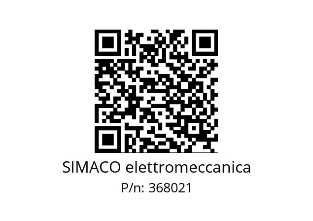   SIMACO elettromeccanica 368021