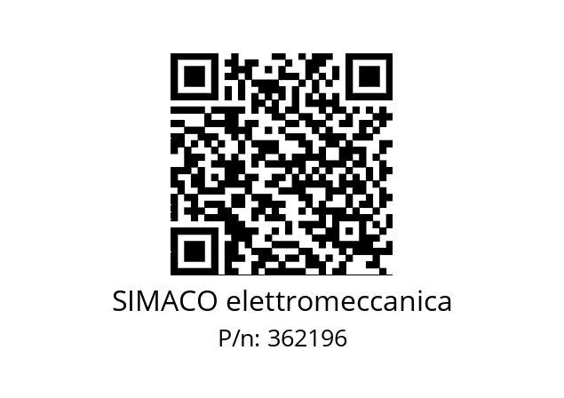   SIMACO elettromeccanica 362196