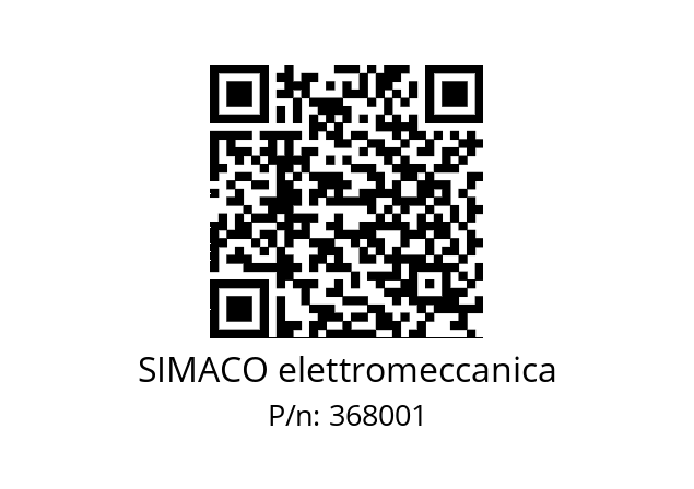   SIMACO elettromeccanica 368001