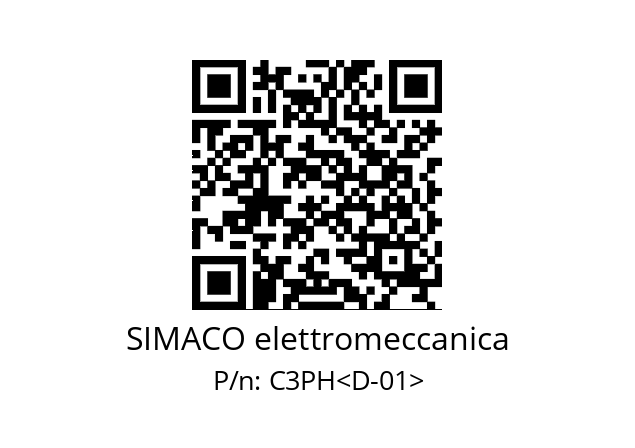   SIMACO elettromeccanica C3PH<D-01>