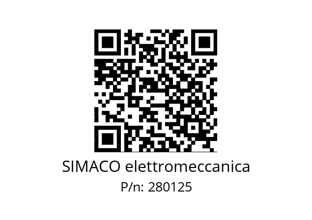   SIMACO elettromeccanica 280125