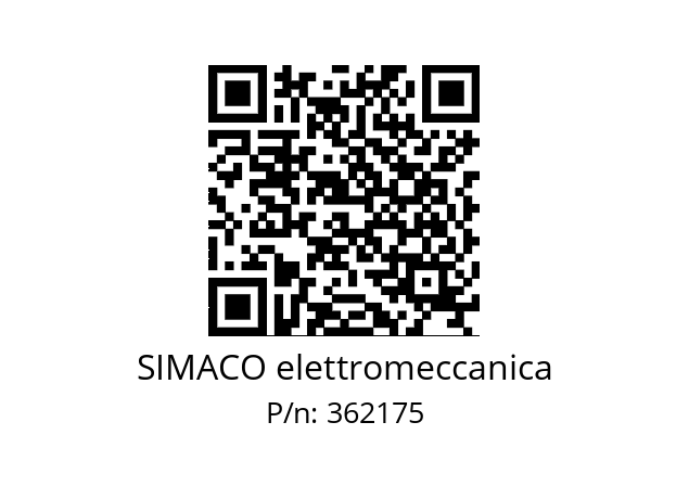   SIMACO elettromeccanica 362175