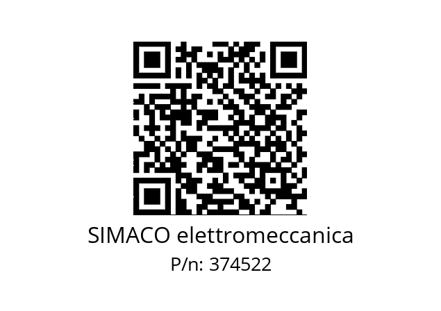   SIMACO elettromeccanica 374522