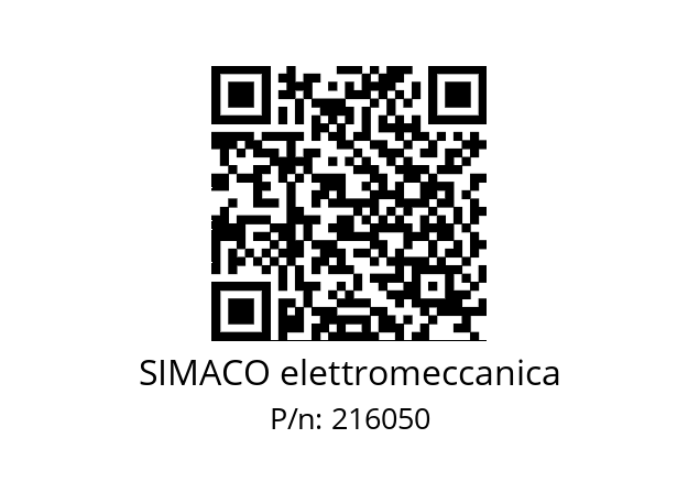   SIMACO elettromeccanica 216050