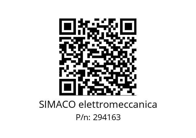   SIMACO elettromeccanica 294163