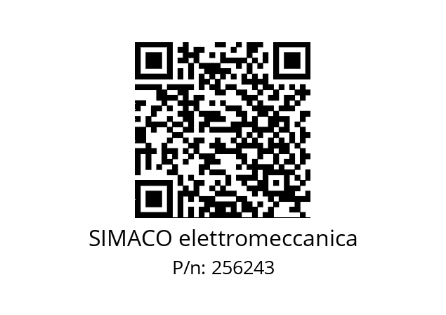   SIMACO elettromeccanica 256243