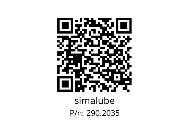   simalube 290.2035