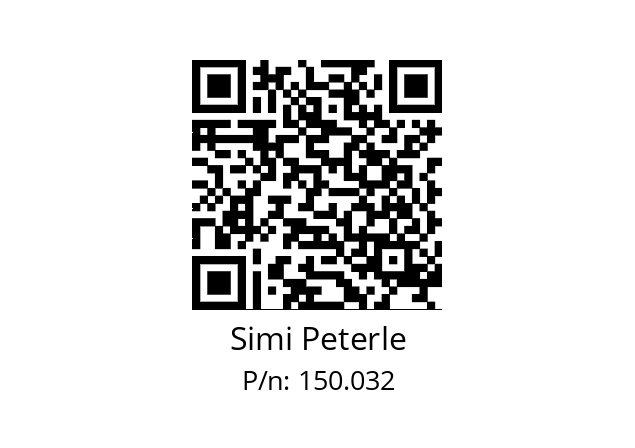   Simi Peterle 150.032