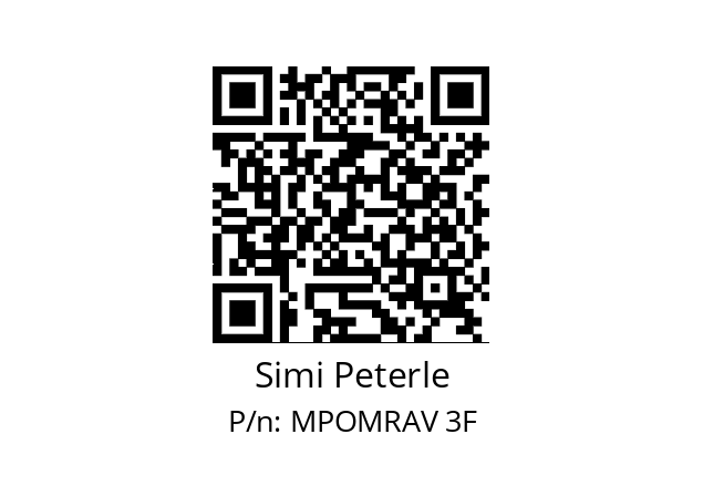   Simi Peterle MPOMRAV 3F