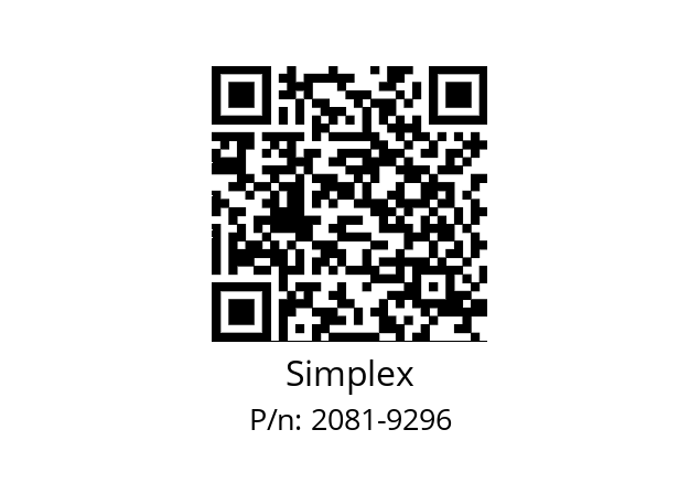   Simplex 2081-9296