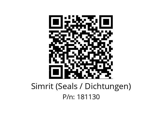   Simrit (Seals / Dichtungen) 181130