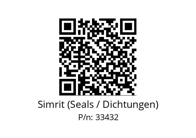   Simrit (Seals / Dichtungen) 33432