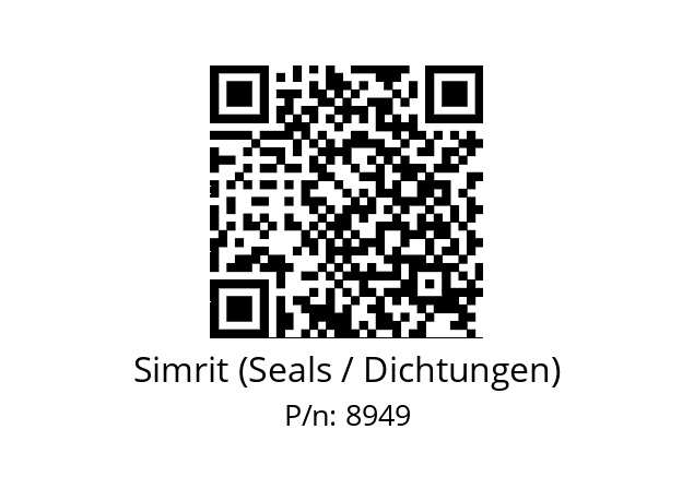   Simrit (Seals / Dichtungen) 8949