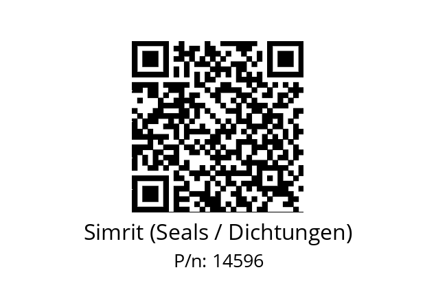   Simrit (Seals / Dichtungen) 14596