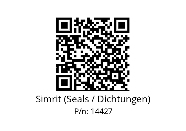   Simrit (Seals / Dichtungen) 14427