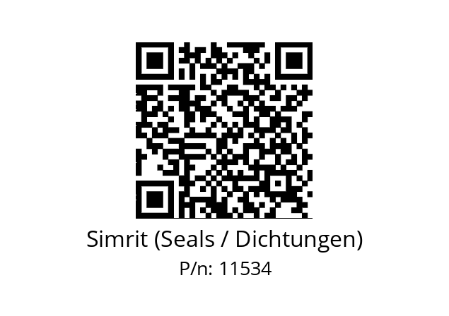   Simrit (Seals / Dichtungen) 11534