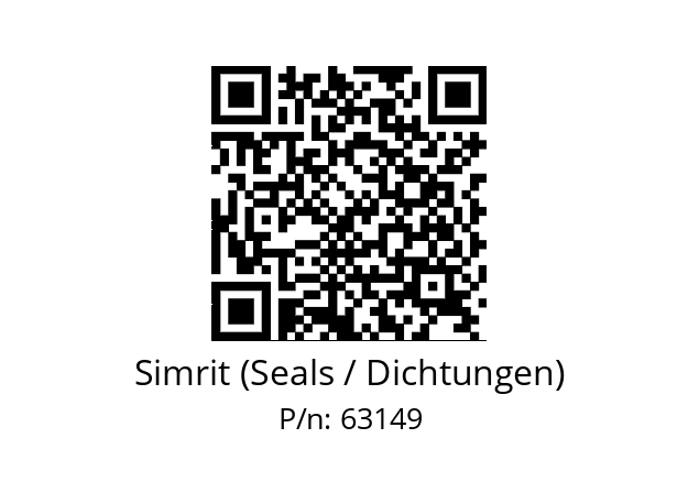   Simrit (Seals / Dichtungen) 63149