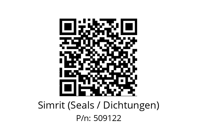   Simrit (Seals / Dichtungen) 509122