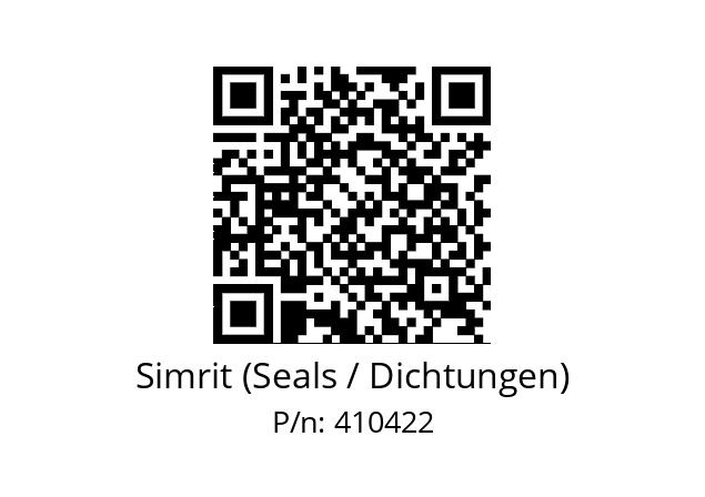   Simrit (Seals / Dichtungen) 410422