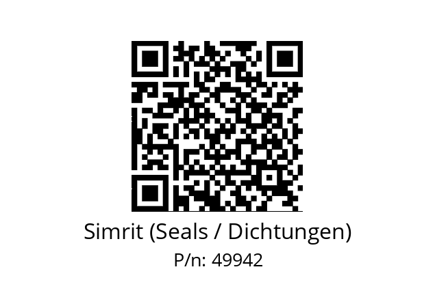   Simrit (Seals / Dichtungen) 49942