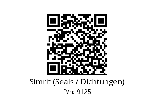  V6 554 Simrit (Seals / Dichtungen) 9125