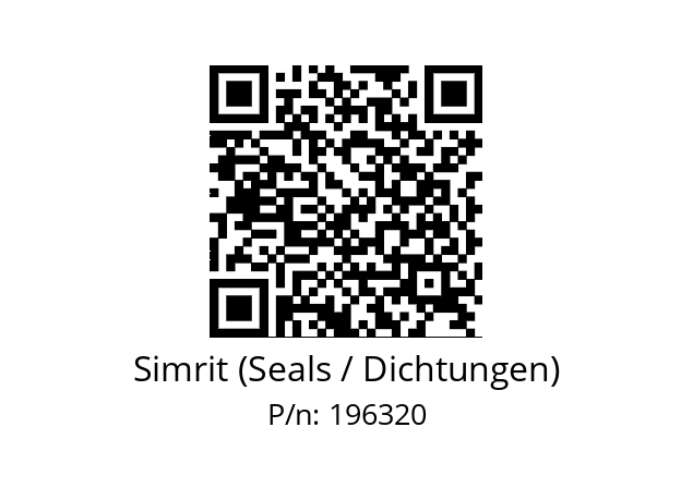   Simrit (Seals / Dichtungen) 196320