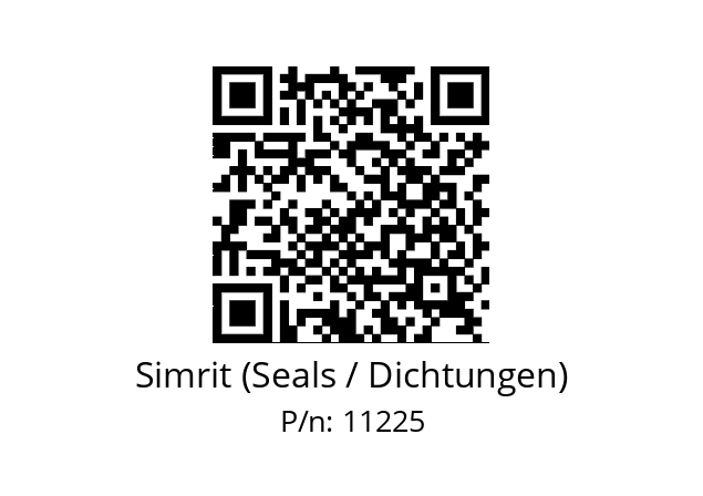   Simrit (Seals / Dichtungen) 11225