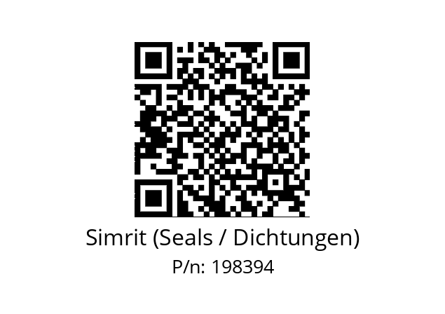   Simrit (Seals / Dichtungen) 198394