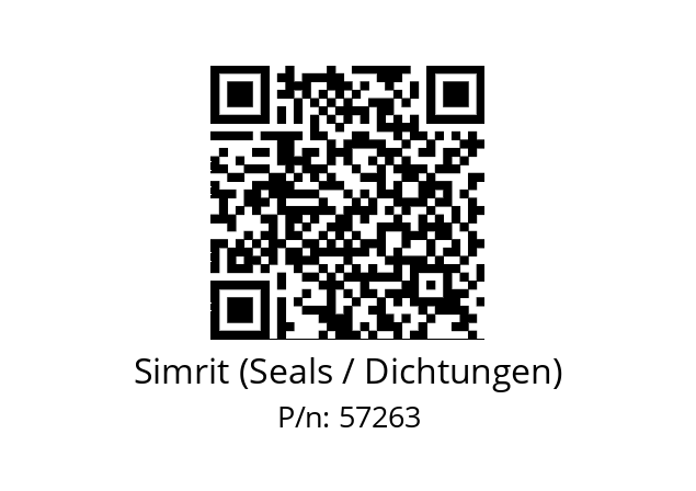   Simrit (Seals / Dichtungen) 57263