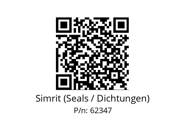   Simrit (Seals / Dichtungen) 62347