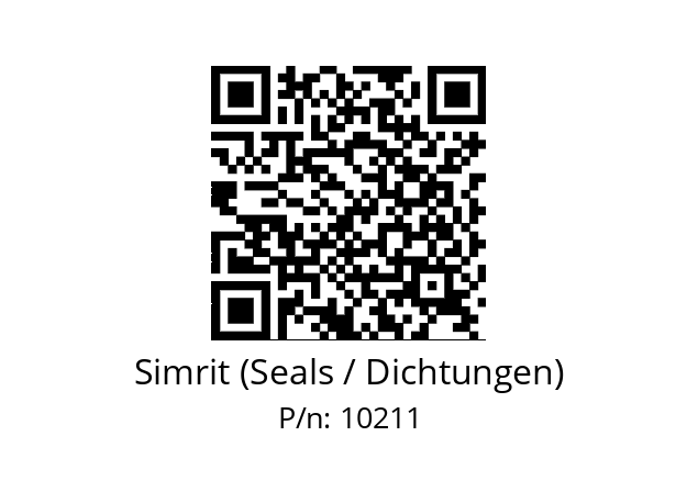   Simrit (Seals / Dichtungen) 10211