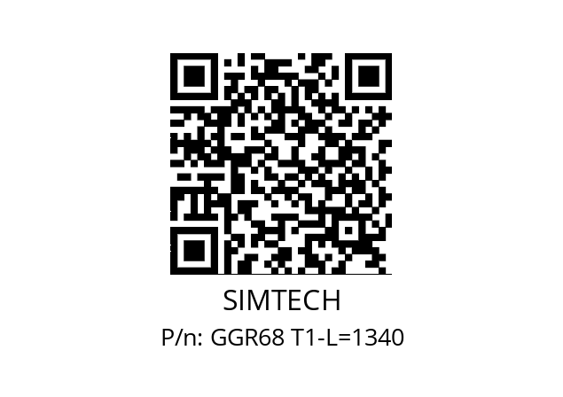   SIMTECH GGR68 T1-L=1340