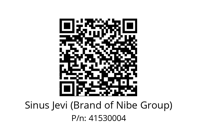   Sinus Jevi (Brand of Nibe Group) 41530004