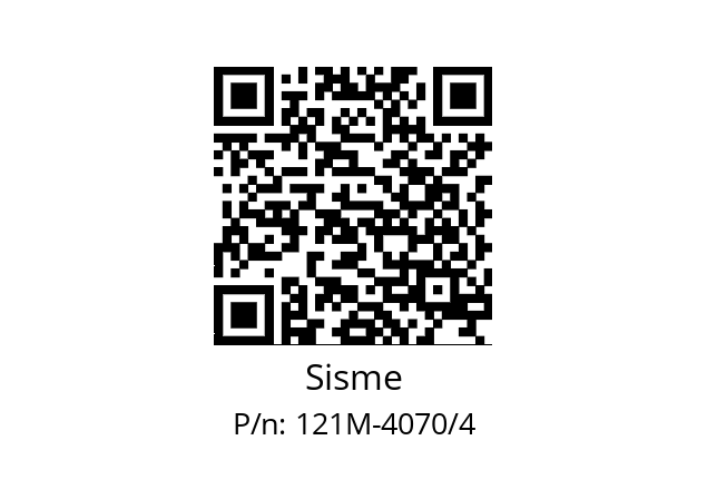   Sisme 121M-4070/4