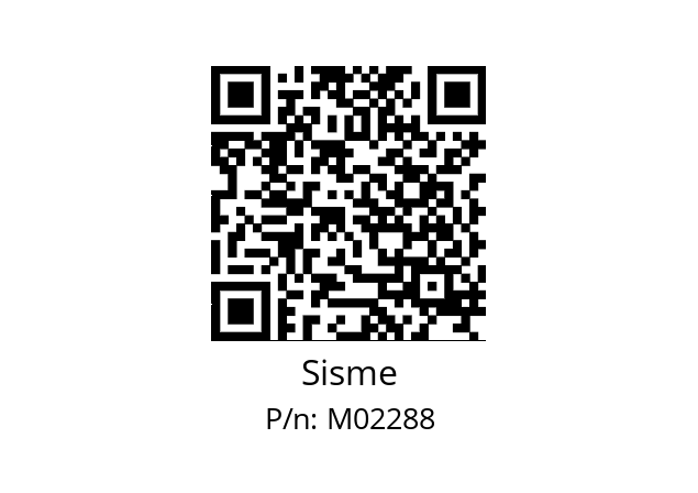   Sisme M02288