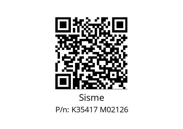   Sisme K35417 M02126