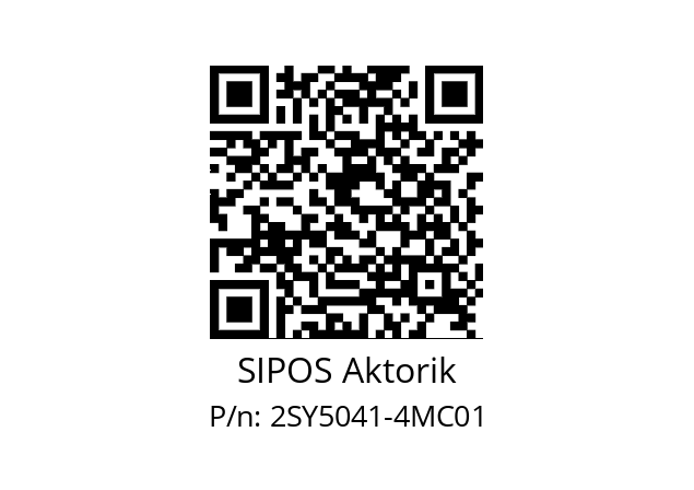   SIPOS Aktorik 2SY5041-4MC01