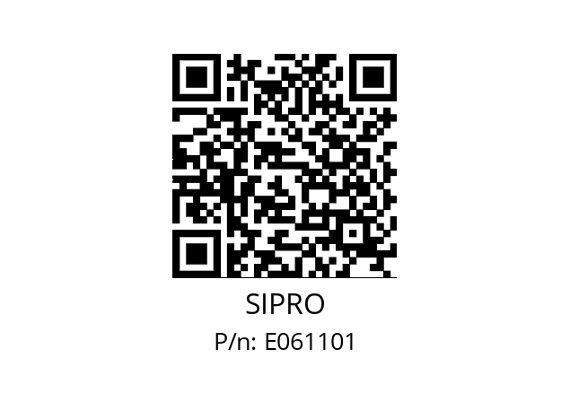   SIPRO E061101